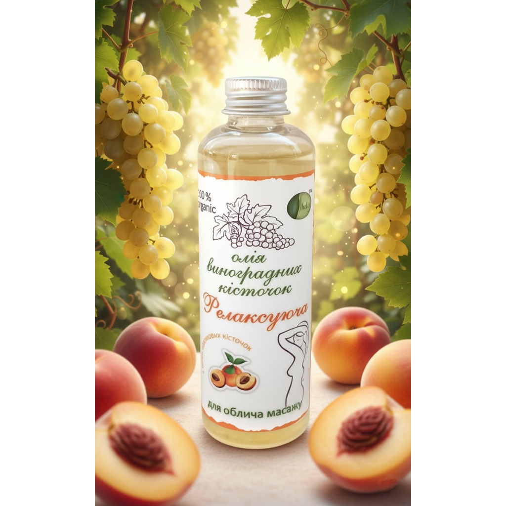 Масло Шелси Увлажняющее для интимного массажа Персик 100мл