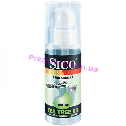 Гель-смазка SICO Tea tree oil с маслом чайного дерева 100мл (для анального секса) - Фото№1