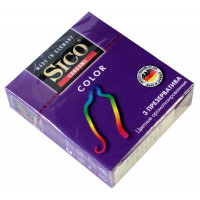 Презервативы Sico Color 3шт (Сико Колор) - Фото№2