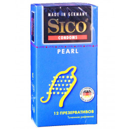 Презервативы Sico pearl Точечное рифление №12