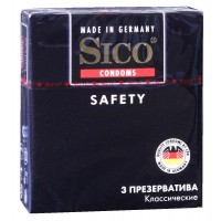 Презервативи Sico safety Класичні 3шт