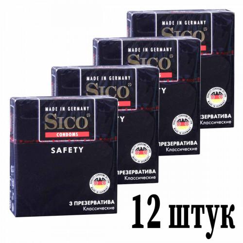 Презервативи Sico safety Класичні 12шт - Фото№1
