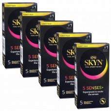 Презервативы SKYN 5 Senses+ 25шт (5 пачек по 5шт) PL