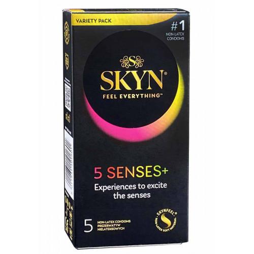 Презервативи SKYN 5 Senses+ 5шт (PL) - Фото№1