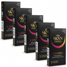 Презервативы SKYN 5 Senses+ 25шт (5 пачек по 5шт) PL
