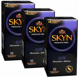 Презервативи SKYN Elite безлатексні 30шт (PL) (3 пачки по 10шт)