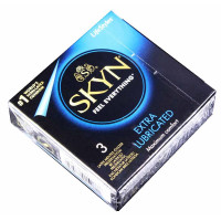 Презервативы SKYN Extra Lubricated безлатексные с обильной смазкой №3 - Фото№2