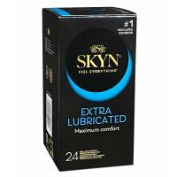 Презервативи SKYN Extra Lubricated безлатексні з додатковою змазкою 24шт