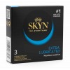 Презервативи SKYN Extra Lubricated безлатексні з додатковою змазкою 3шт (PL)