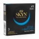 Презервативы SKYN Extra Lubricated безлатексные с обильной смазкой 3шт (PL)