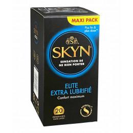 Презервативы SKYN Elite Extra Lubricated безлатексные с обильной смазкой 20шт (Fr)