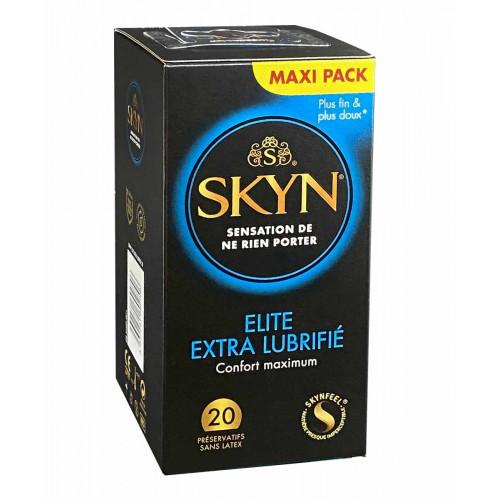 Презервативы SKYN Elite Extra Lubricated безлатексные с обильной смазкой 20шт (Fr) - Фото№1