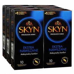 Презервативы SKYN Extra Lubricated безлатексные с обильной смазкой 60шт (6 пачек по 10шт) (PL)