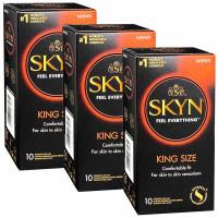 Презервативы SKYN Large King size большие безлатексные 30шт (PL) (3 пачки по 10шт) - Фото№5