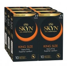 Презервативы SKYN Large большие безлатексные 60шт (6 пачек по 10шт)