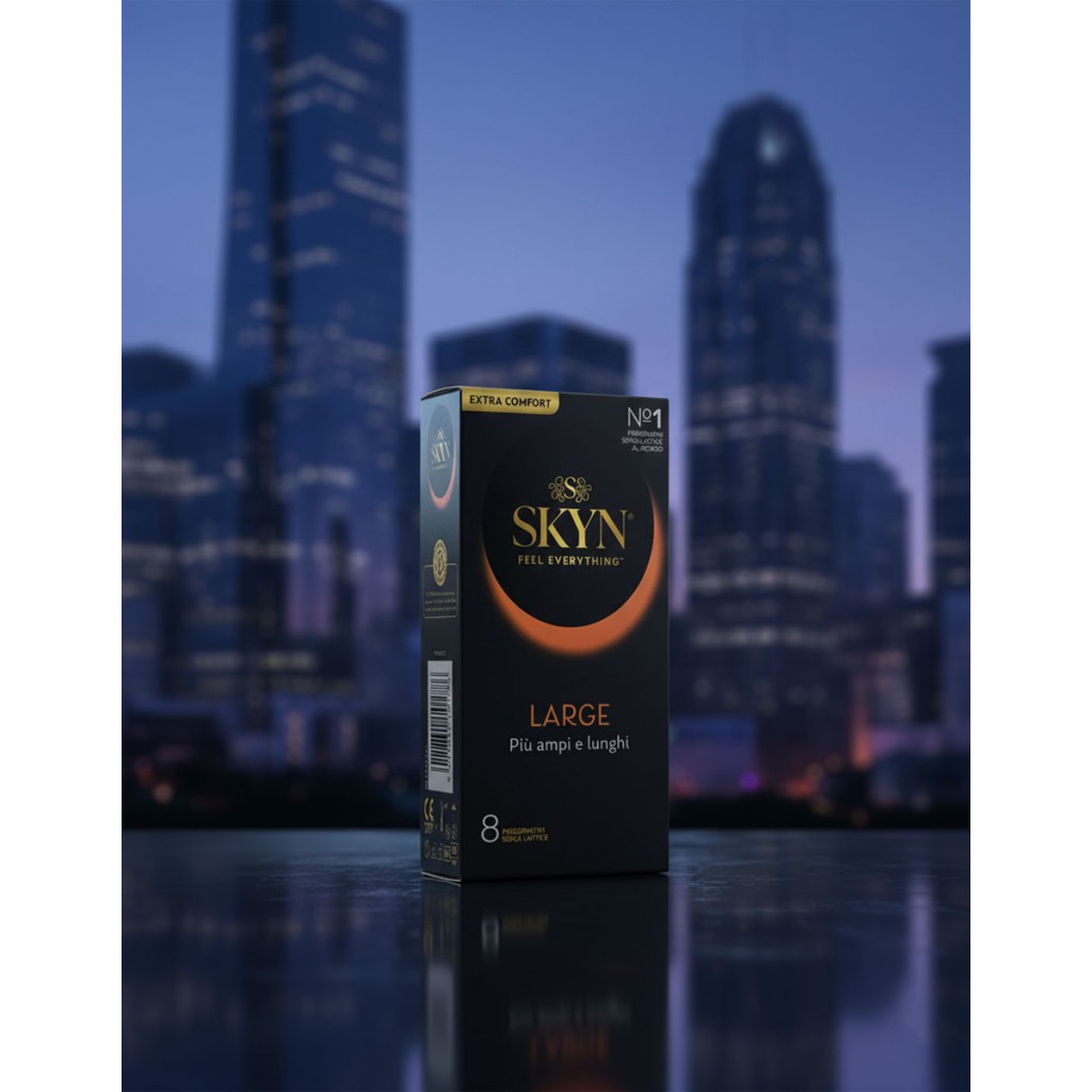 Презервативы SKYN Large 8 шт. – Большой размер и комфорт