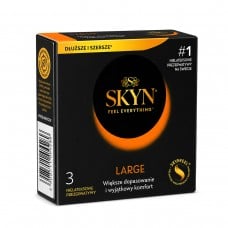 Презервативы SKYN Large (King size) большие безлатексные 3шт
