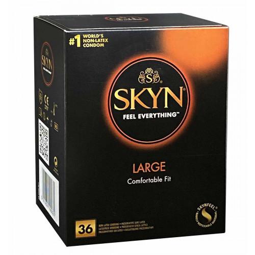Презервативи SKYN Large (King size) великі безлатексні 36шт - Фото№1
