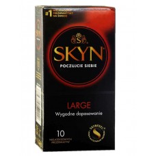 Презервативы SKYN Large (King size) большие безлатексные 10шт (PL)