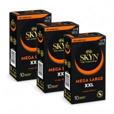 Презервативы SKYN MEGA Large большие 30шт (3 пачки по 10шт)