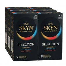Презервативи SKYN Selection безлатексні 54шт (6 пачок по 9шт)