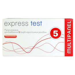 Тест на наркотики Express test 5 видов