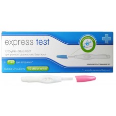 Тест на вагітність струменевий Express test, 1шт