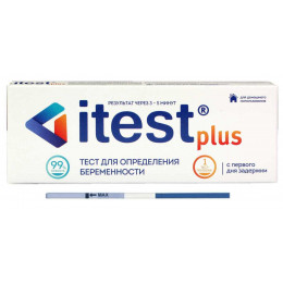 Тест-полоска для определения беременности ITEST Plus