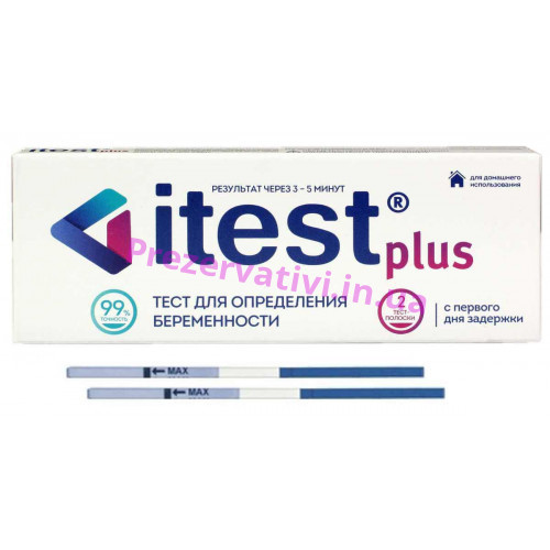 Тест-полоска для определения беременности ITEST Plus №2 - Фото№1