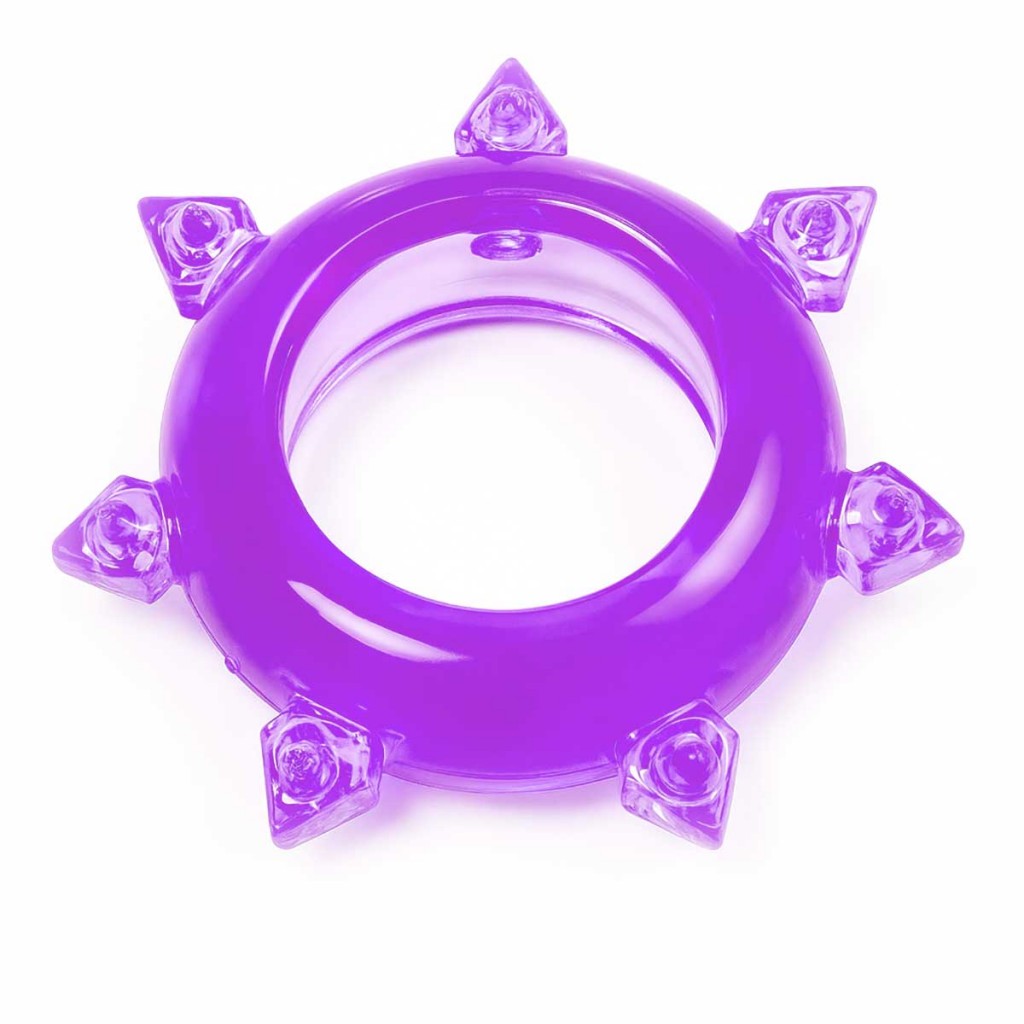 Ерекційне кільце Tryst BLOOM RING з шипами 1шт⚡️Prezervativi.in.ua