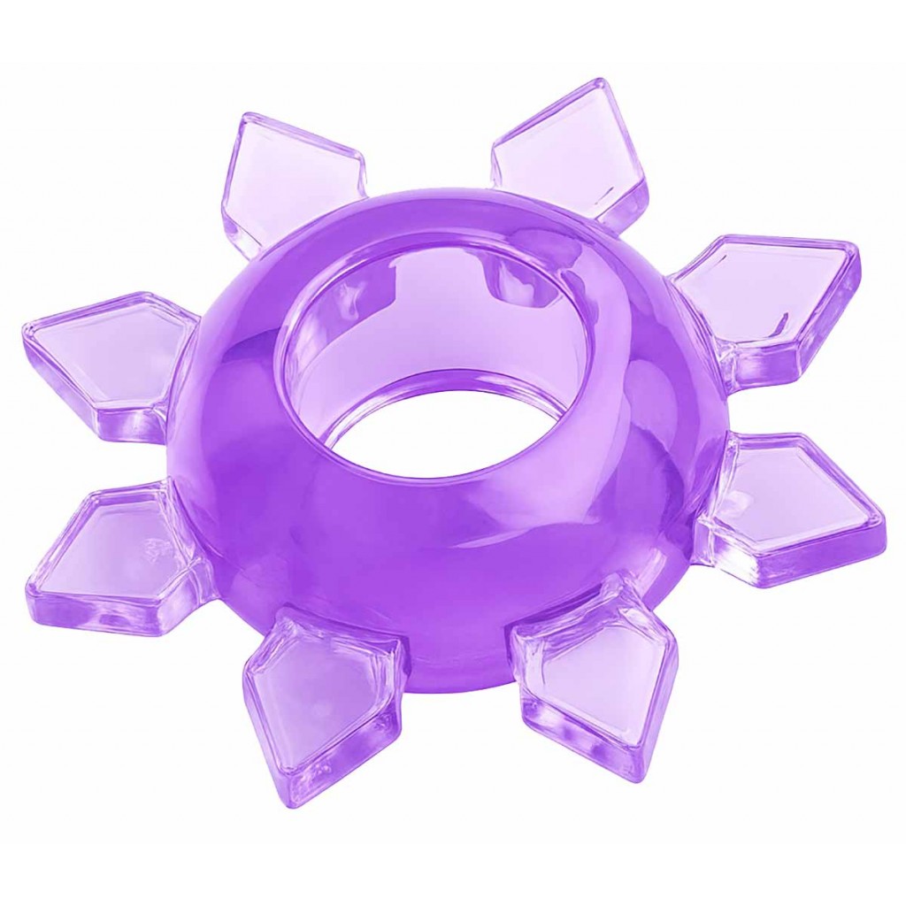 Эрекционное кольцо Tryst CRYSTAL RING с шипами 1шт⚡️Prezervativi.in.ua