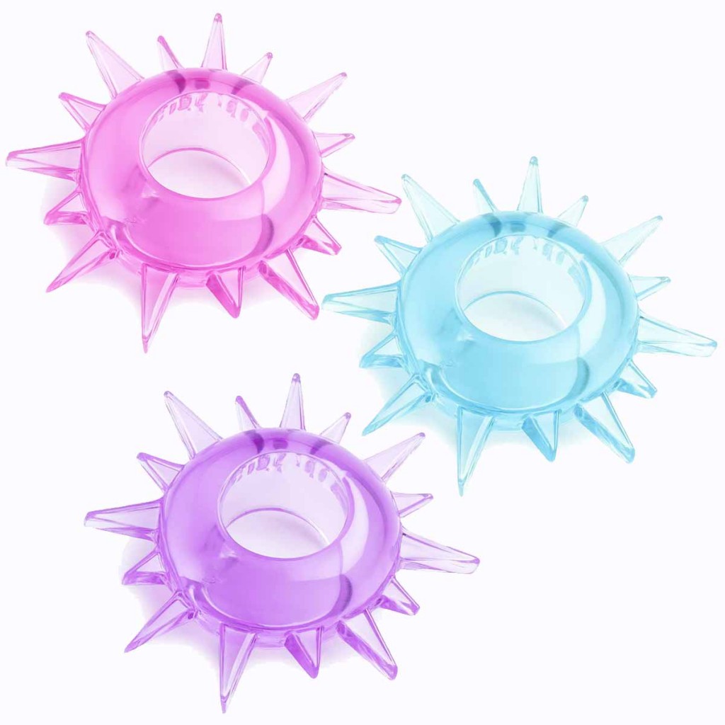 Ерекційне кільце Tryst GALAXY RING з шипами 1шт⚡️Prezervativi.in.ua