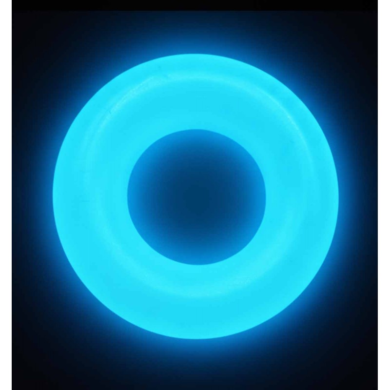 Ерекційне кільце Tryst Neon Blue Ring (1шт) світиться