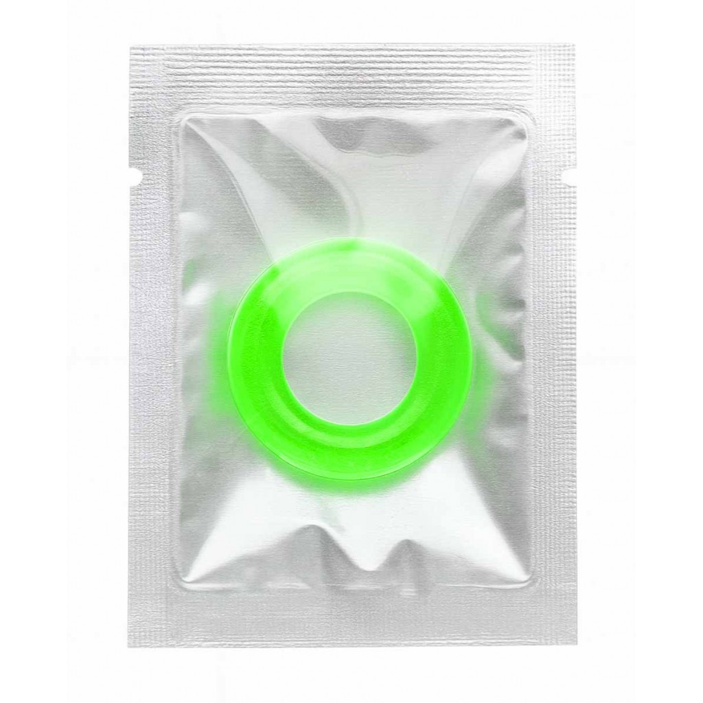 Ерекційне кільце Tryst NEON GLOW RING що світиться 1шт⚡️Prezervativi.in.ua