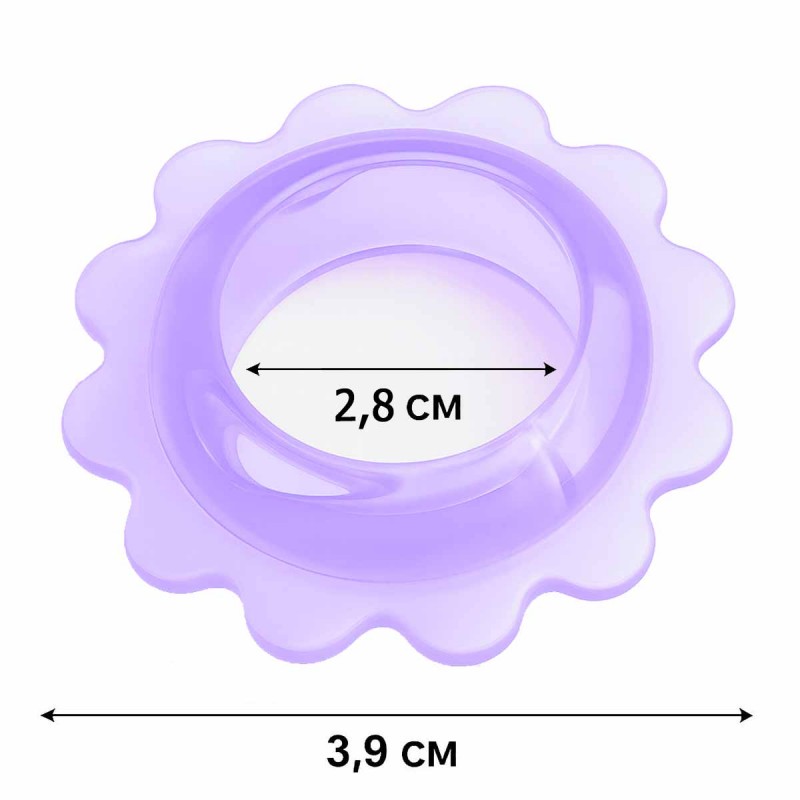 Ерекційне кільце Tryst Wave Ring з шипами (1шт)