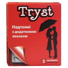 Презервативи TRYST Light 3шт надтонкі