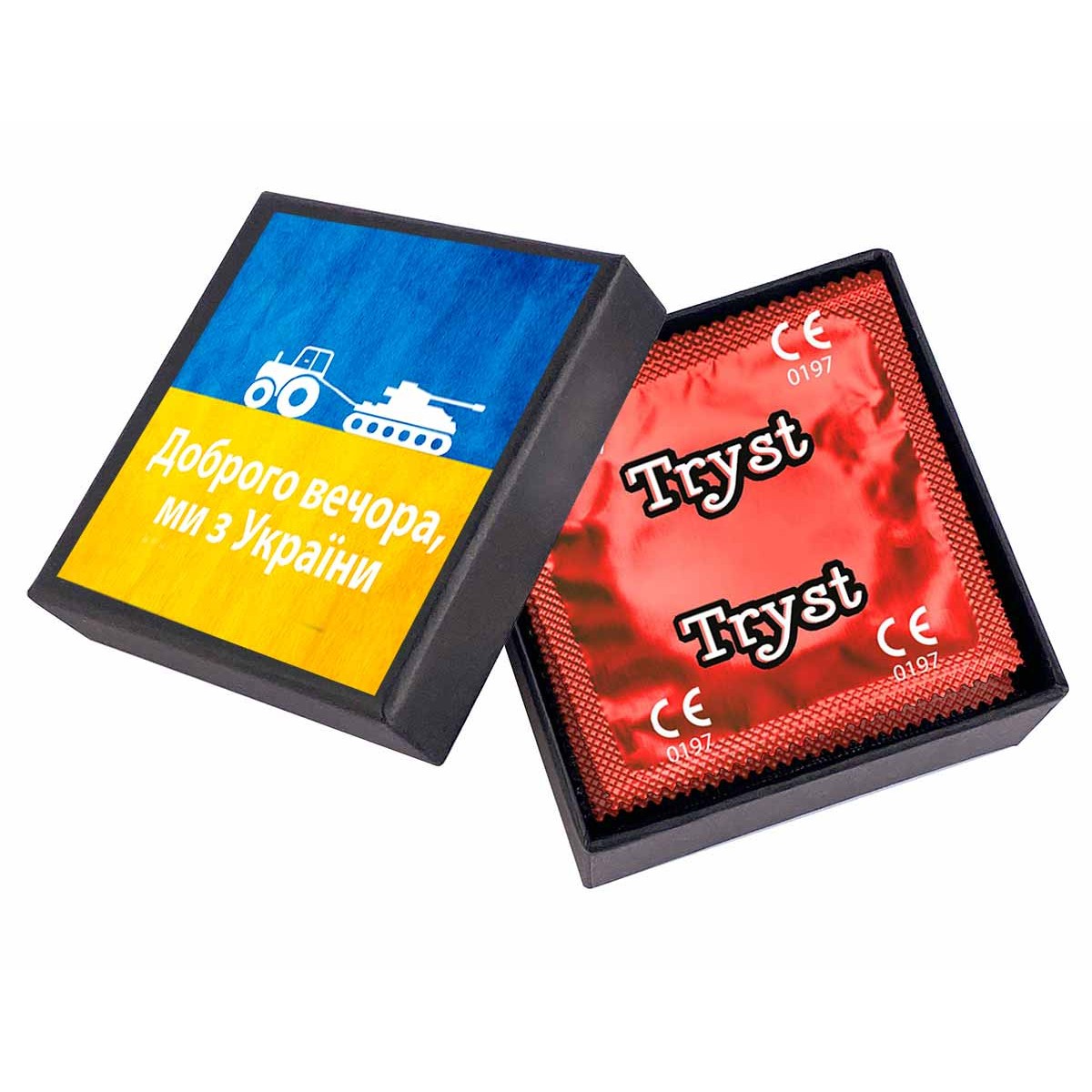 Презервативы TRYST 5шт Подарочная коробочка Доброго вечора...