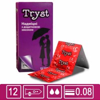 Презервативы TRYST Energy 12шт прочные