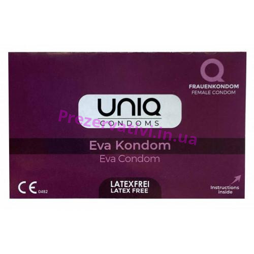 Женские презервативы-трусики UNIQ Eva condom 1шт - Фото№1