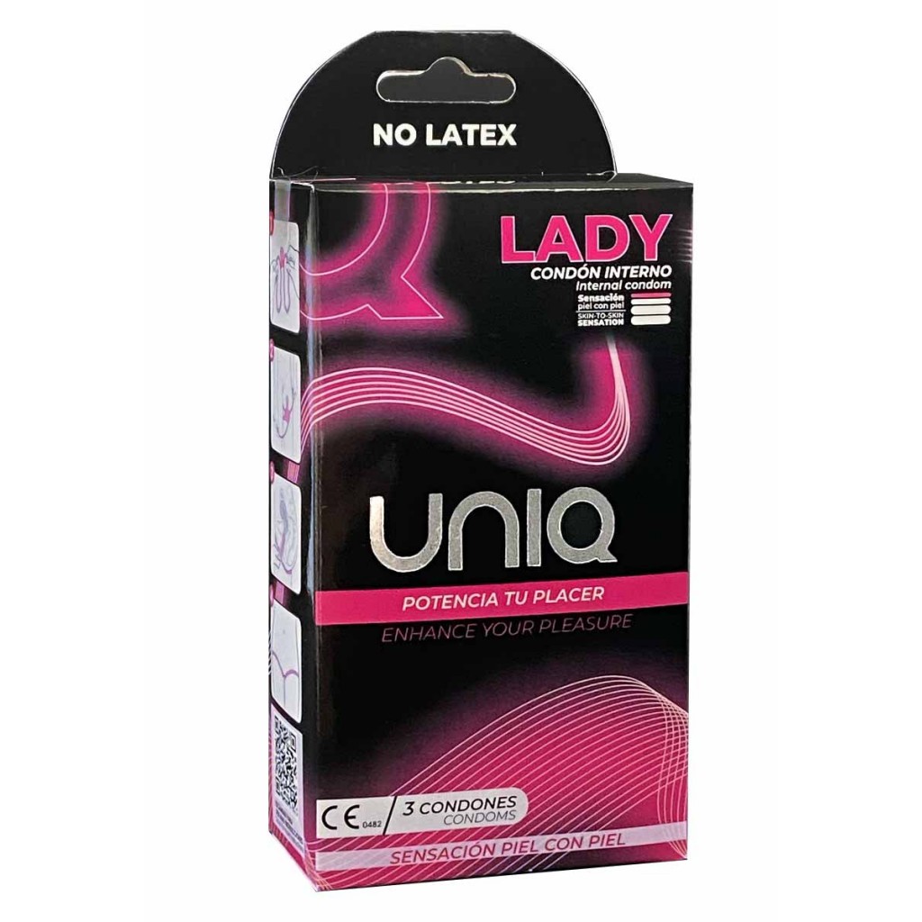 Женские презервативы UNIQ Lady 3 шт