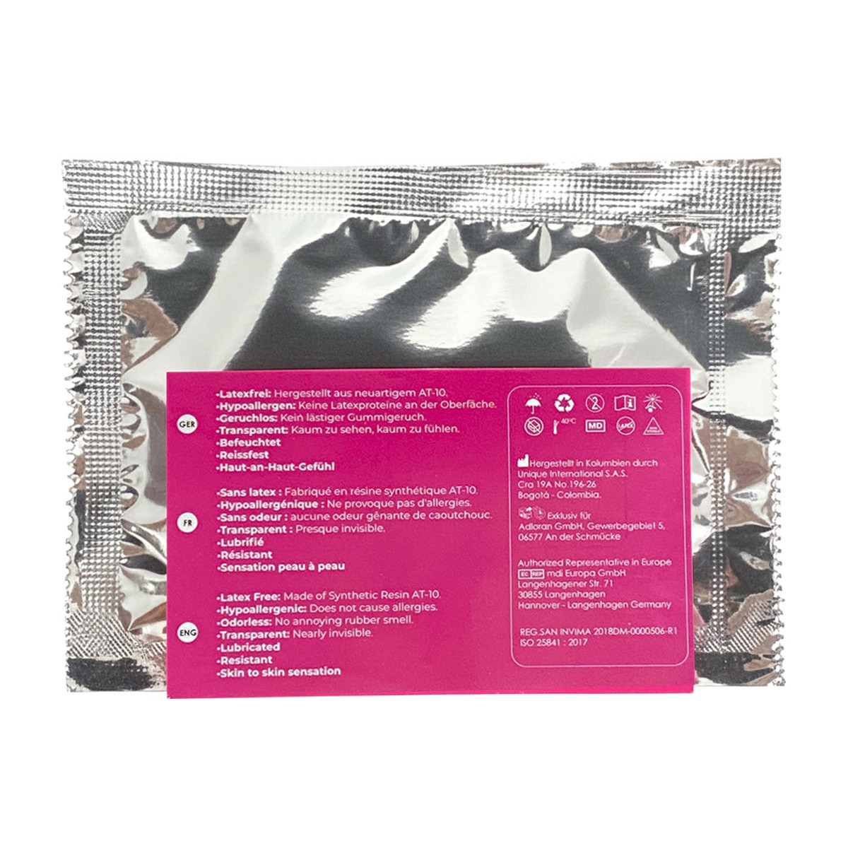 Женские презервативы-трусики UNIQ Sexy Hoop 1шт⚡️Prezervativi.in.ua