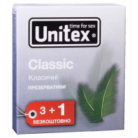 Блок презервативов Unіtex №48 Classіc Классические - Фото№2