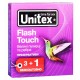 Блок презервативів Unіtex №48 Flash Touch більші, точечно-ребристі