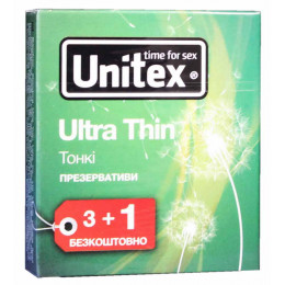 Презервативы Unіtex №4 Ultra Thіn Ультратонкие