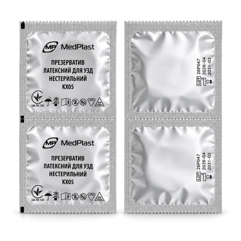 Презервативы для УЗИ MedPlast (210мм, 40мм) KX05 144шт