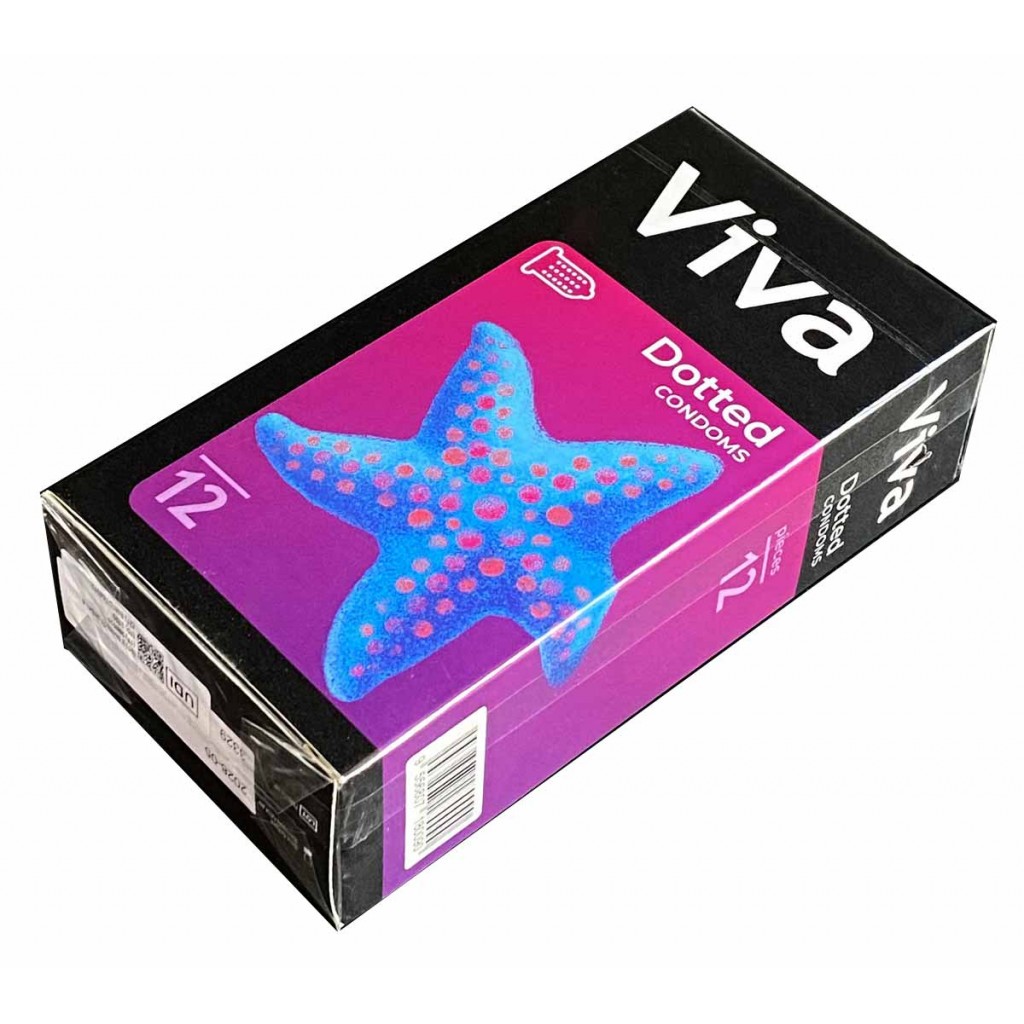 Презервативи Viva Точкові 12шт