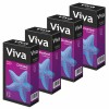 Блок презервативів Viva Точкові 48шт (4 пачки по 12шт)
