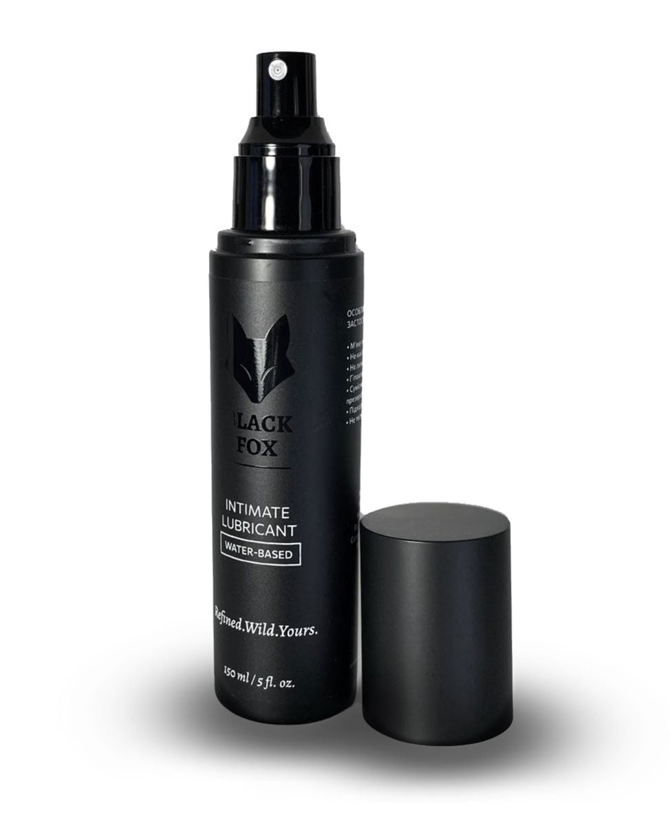 Интимный лубрикант Black Fox Premium 150 мл на водной основе без глицерина - 4