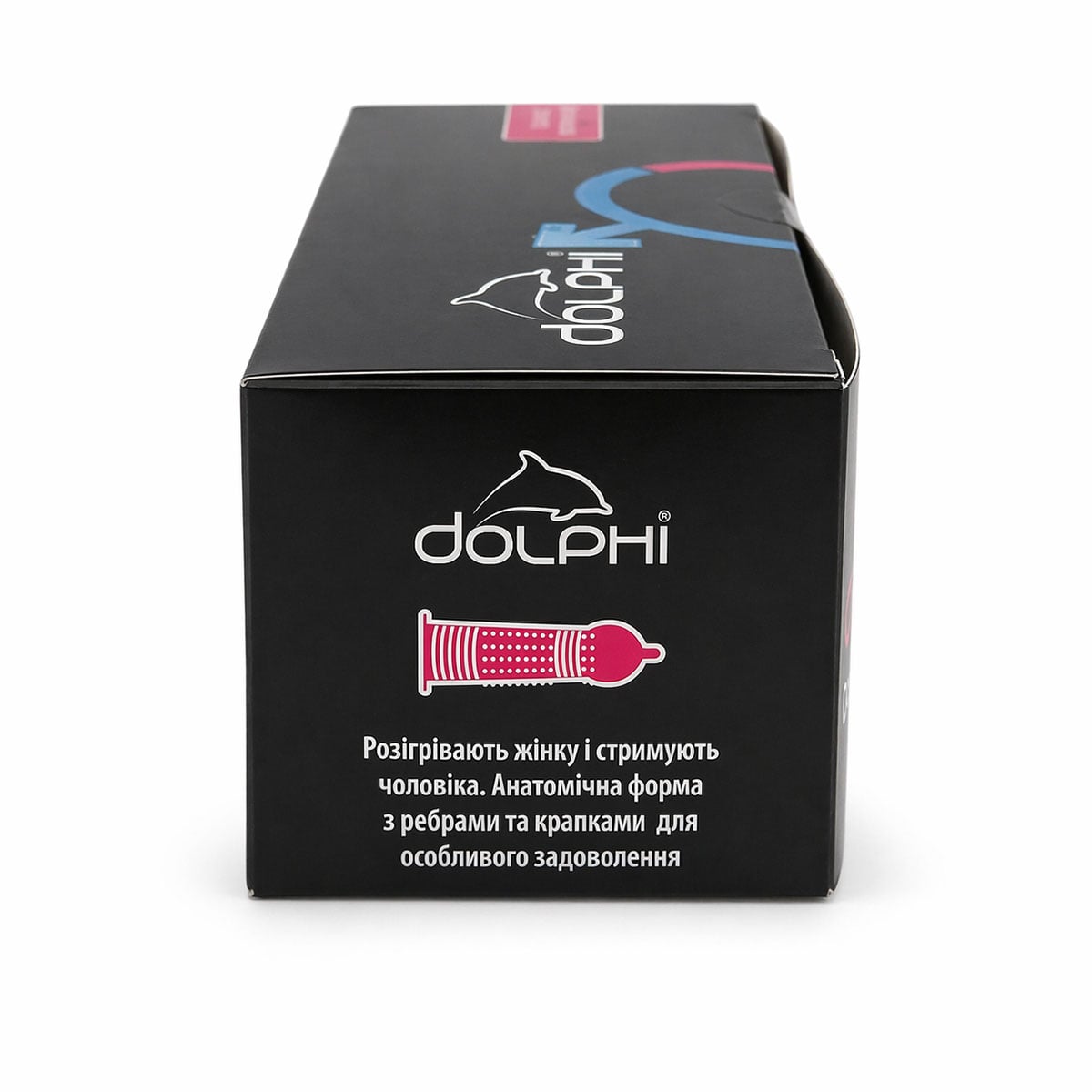 Презервативы Dolphi Double Effect точки и ребра, пролонгирующие разогревающие 48шт⚡️Prezervativi.in.ua - 4