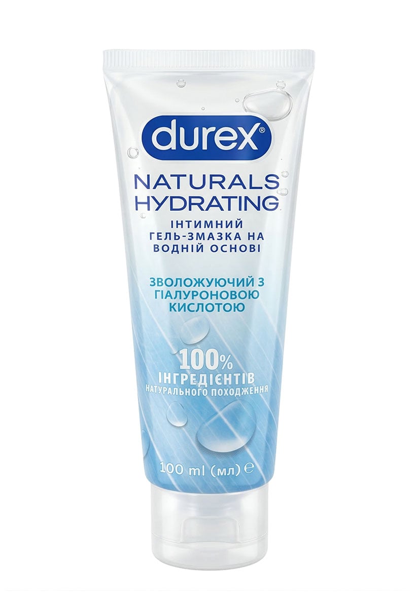 Лубрикант Durex Naturals Hydrating 100 мл — натуральное увлажнение - 5